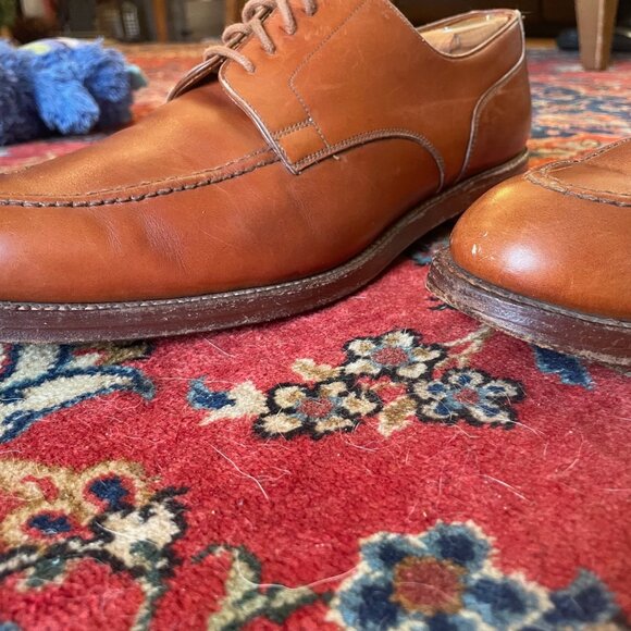 Crockett & Jones-made Polo by Ralph Lauren size 13  mens Oxford shoes, Tan main image 4